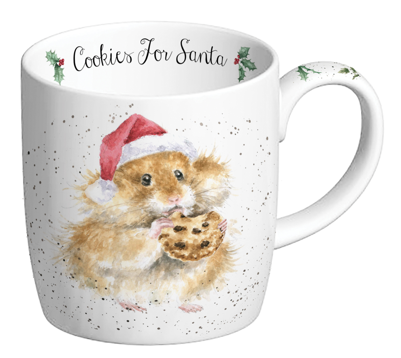 Royal Worcester Wrendale Designs 14 Ounce Mug Cookies For Santa